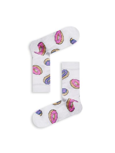 Κάλτσα Unisex με σχέδιο Colorful Donuts